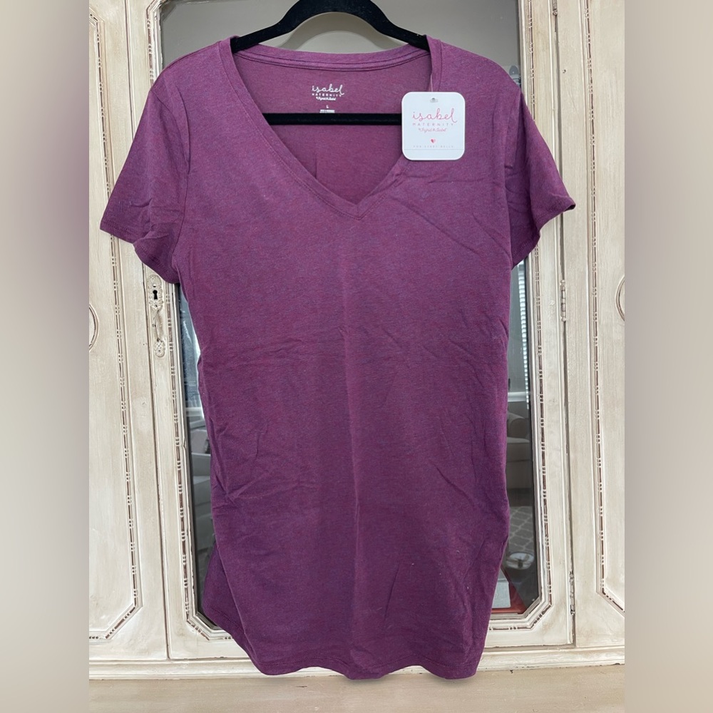 NWT Isabel Maternity Tee. Large.
